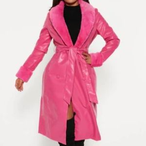 Fashion Nova Pink Coat